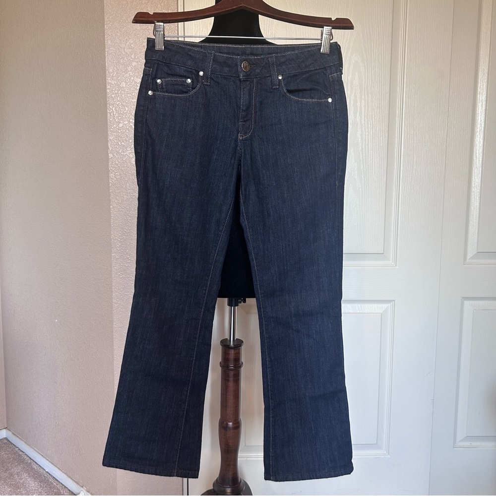 William‎ Rast Dark Wash Bootcut Blue Jeans Size 27